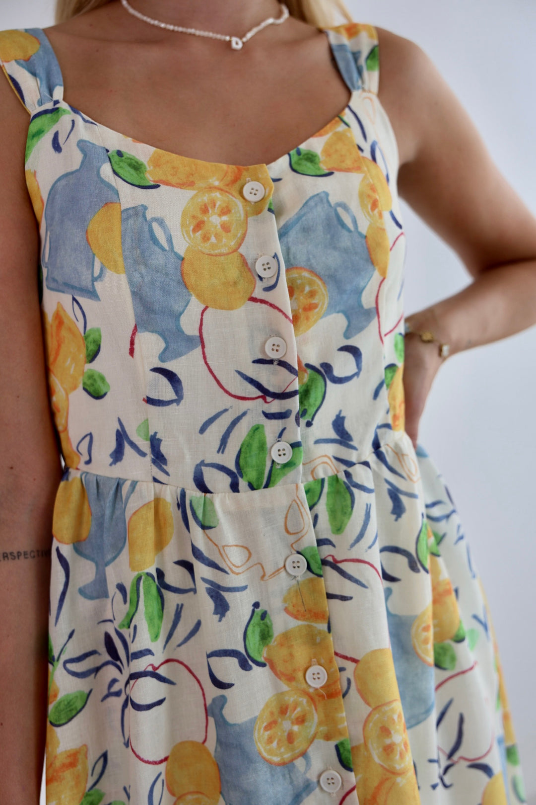 Leinenkleid Lemon Fresh