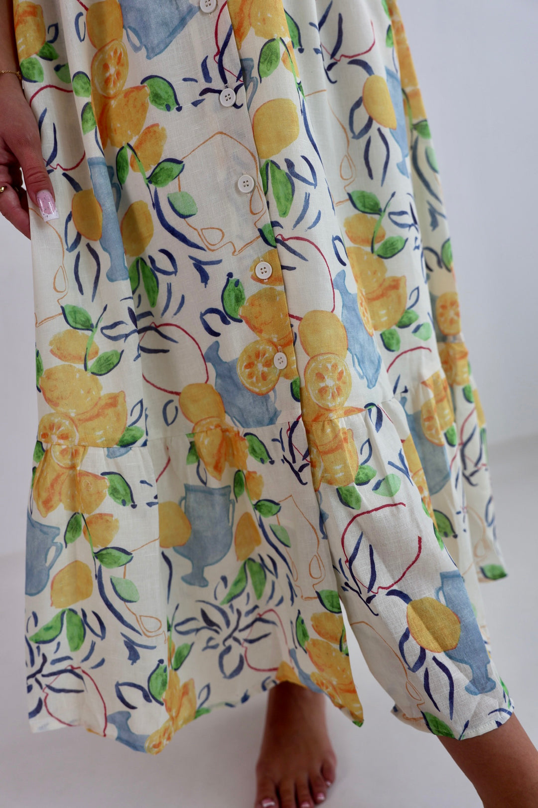 Leinenkleid Lemon Fresh