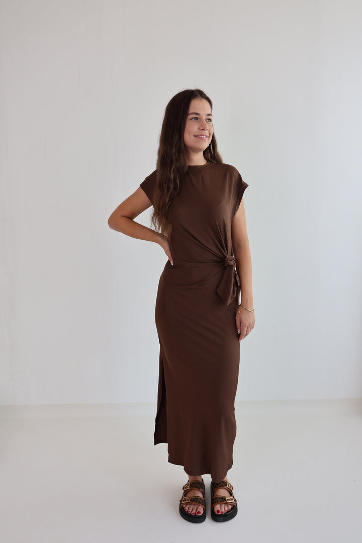 Figurbetontes Kleid mit Knoten Venezia