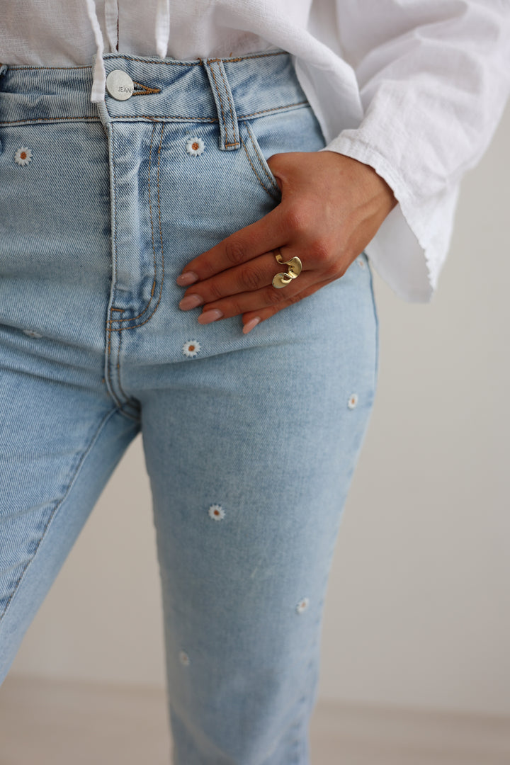 Mom Jeans Daisy Vibes (RD3183)