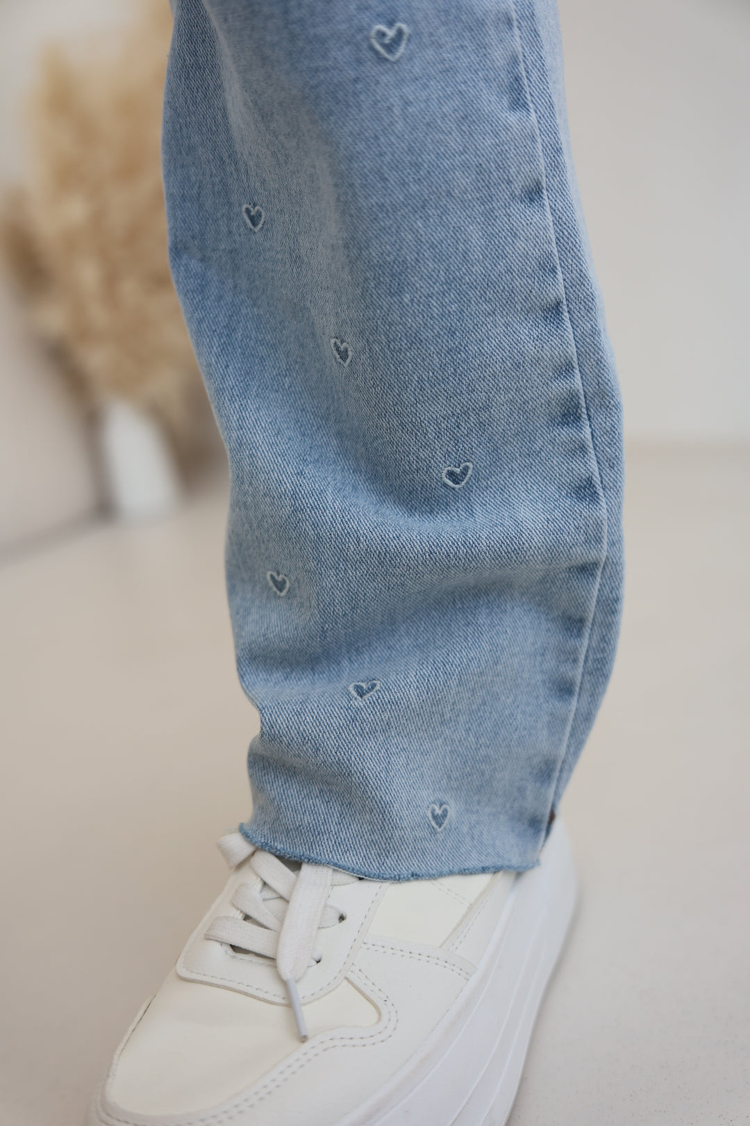 Straight Fit Jeans Blue Hearts (RD3187)