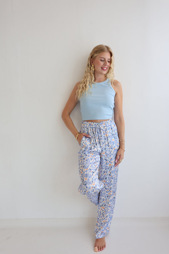 Lockere Hose aus Viskose Sunshine