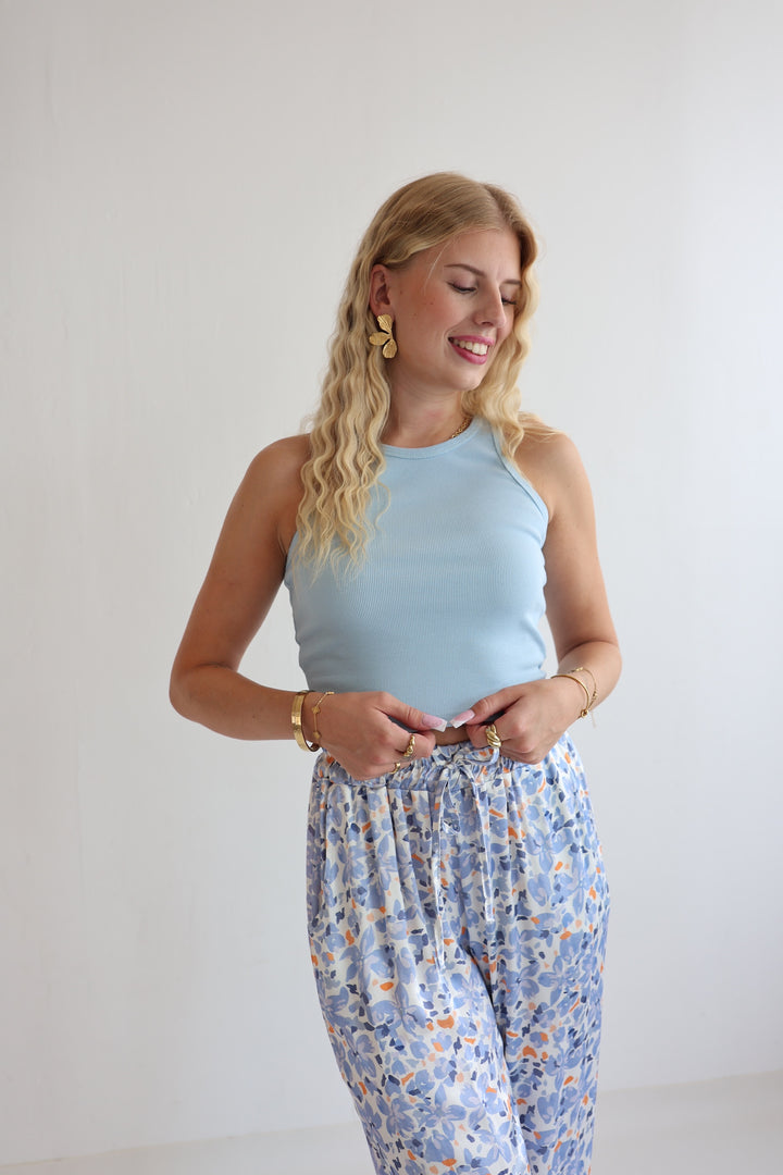 Lockere Hose aus Viskose Sunshine